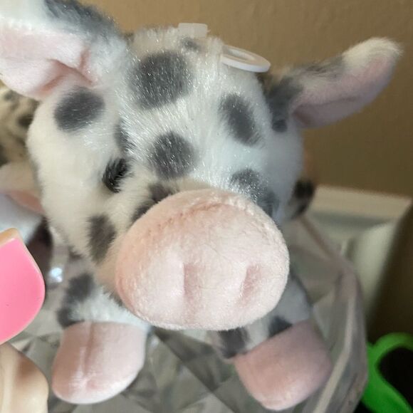 2 Aurora Pig Plush Pigs and Pua hard Pig Figure - Picture 5 of 15